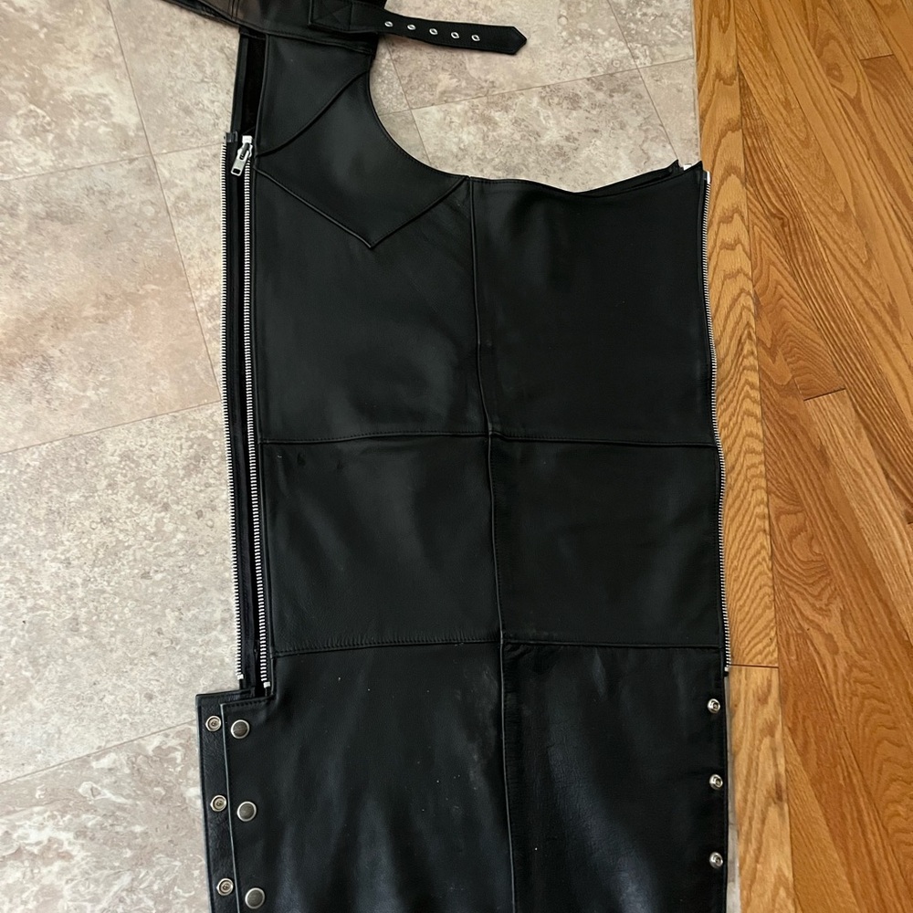 Harley-Davidson Black Leather chaps